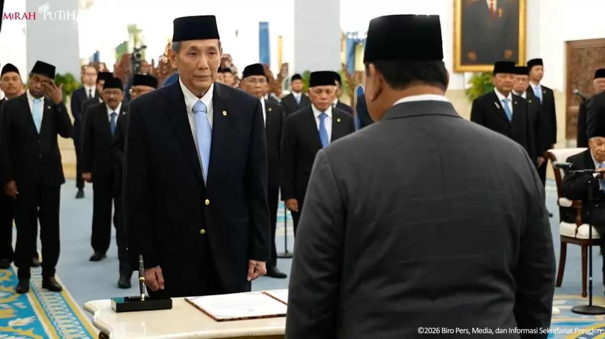 Presiden Prabowo melantik Jusuf Hamka sebagai Watimpres (Sekretariat Presiden)