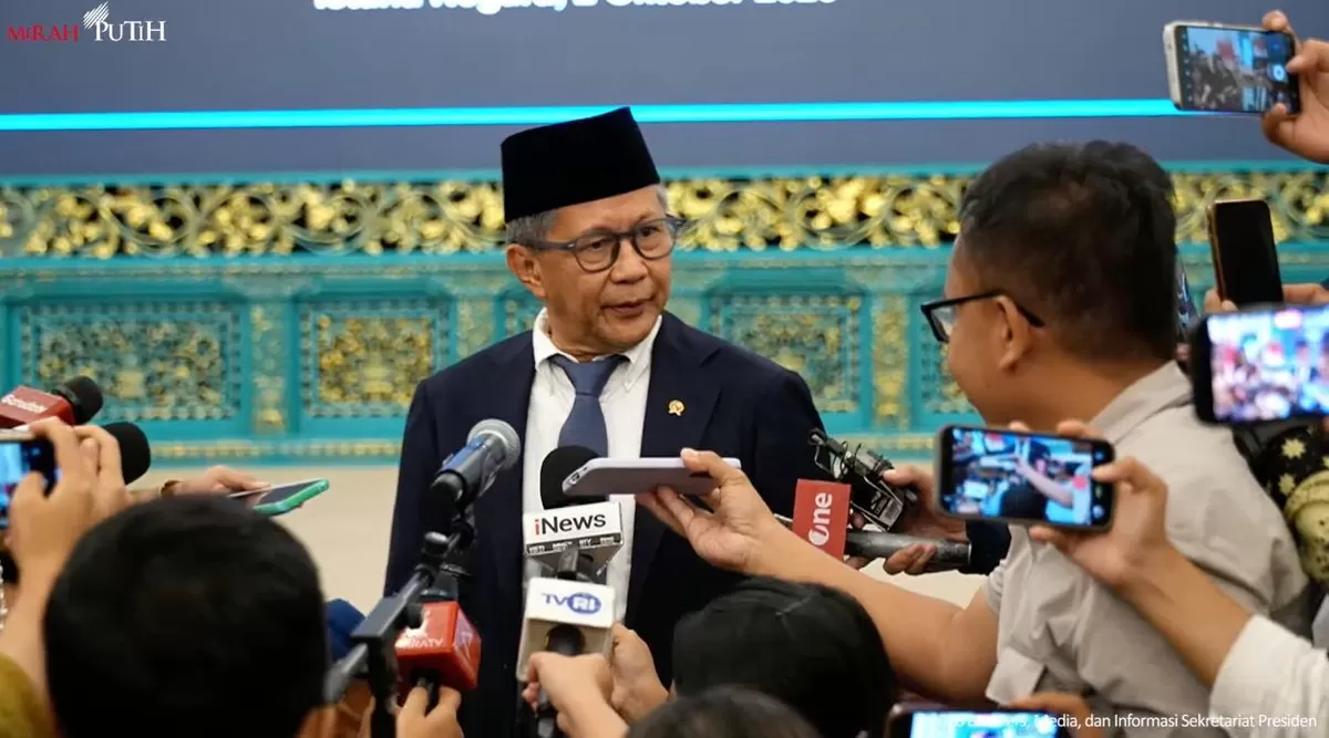 Rocky Gerung dilantik menjadi Watimpres oleh Prabowo (YouTube Sekretariat Presiden)