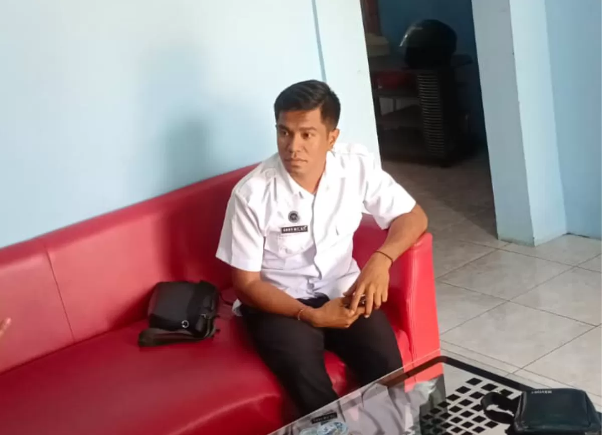 Kepala SPPG Baregbeg Ciamis, Andy buka suara terkait KPM yang tak terlayni MBG (Portaloka.id/Arman)