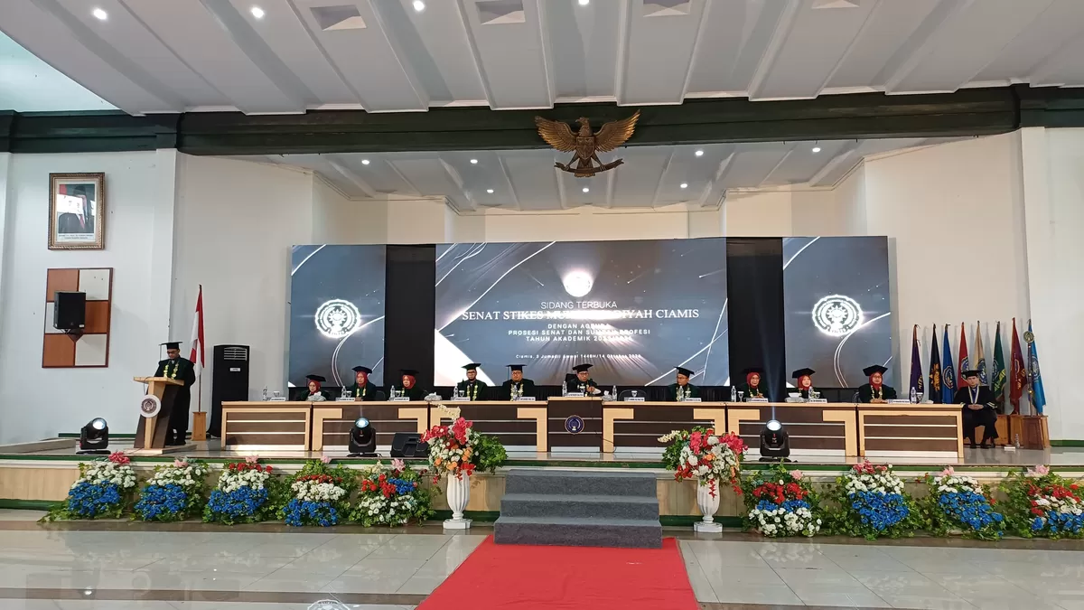 Wisuda STIKes Muhammadiyah Ciamis tahun akademik 2025/2026 (Ist)