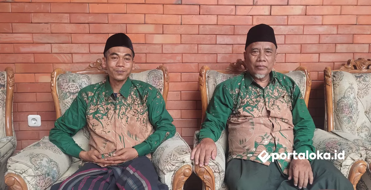 Pengurus baru MWC NU Kecamatan Cijeungjing, Kabupaten Ciamis (Portaloka.id/Arman)