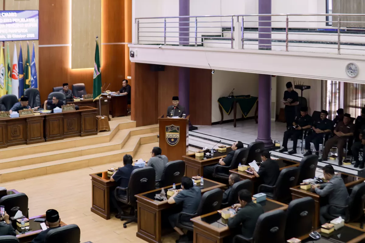 Bupati Ciamis Herdiat Sunarya mendukung raperda usulan DPRD (Ist)