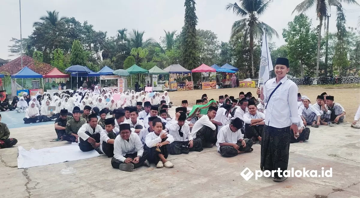 Kegiatan Hari Santri 2026 Desa Gegempalan, Cikoneng, Ciamis (Portaloka.id/Arman)