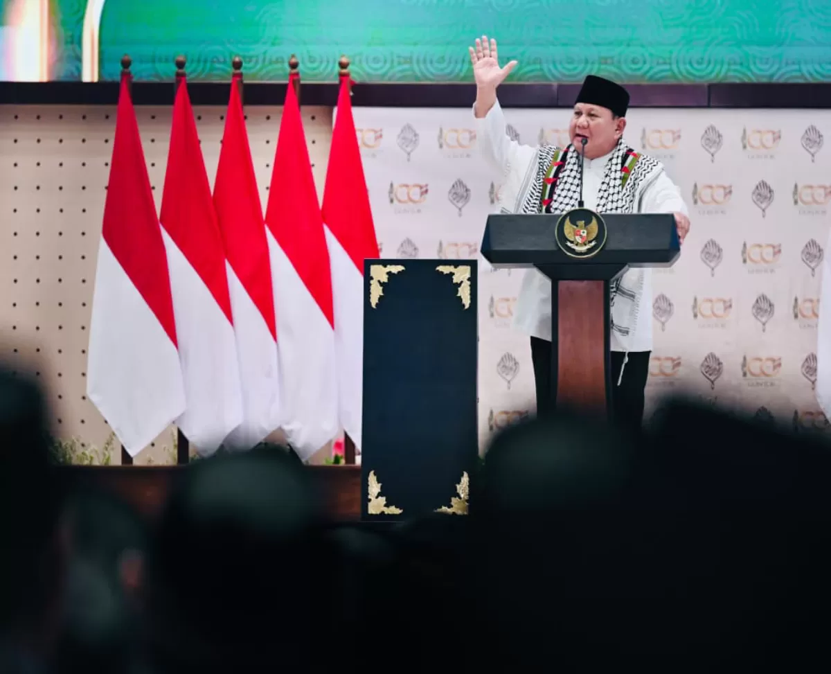 Prabowo tegaskan komitmennya mendukung pesantren (Dok. Bakom)