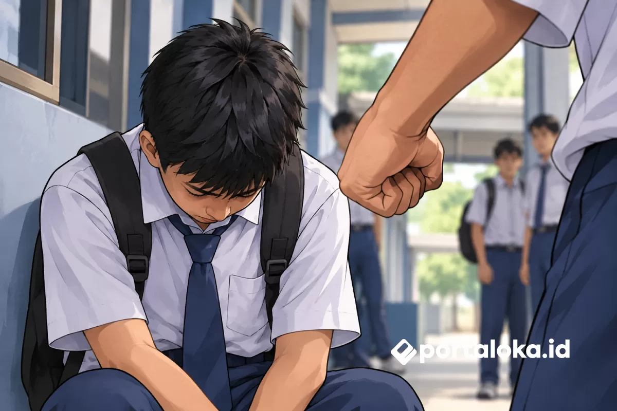 Ilustrasi - Dugaan perundungan terhadap siswa SMPN 6 Rajadesa, Kabupaten Ciamis (Portaloka.id)