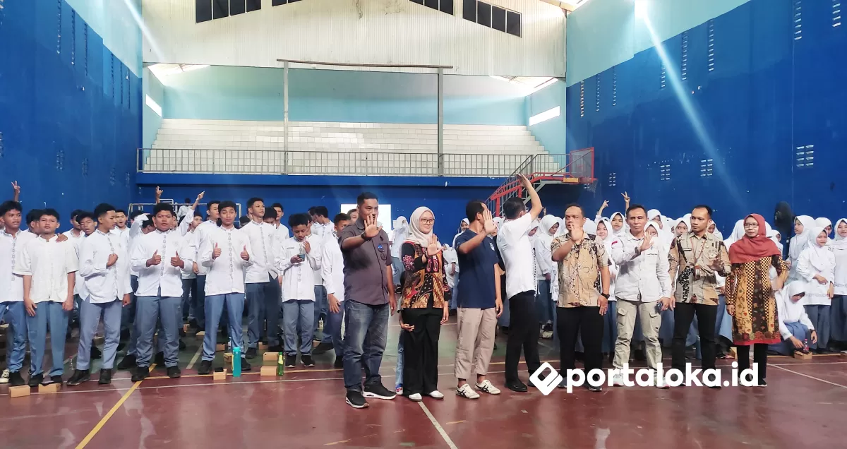 Kesbangpol Ciamis menggelar sosialisasi pencegahan anti kekerasan dan radikalisme (Portaloka.id/Arman)