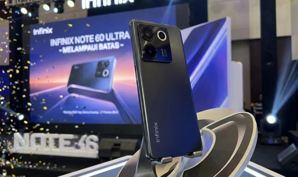 Infinix Note 60 Ultra, HP premium desain elegan.  (Ilustrasi/Signal24.id)