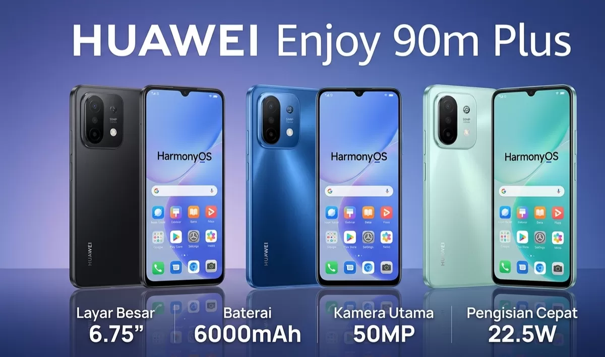 Huawei Enjoy 90m Plus.  (Ilustrasi/Signal24.id)