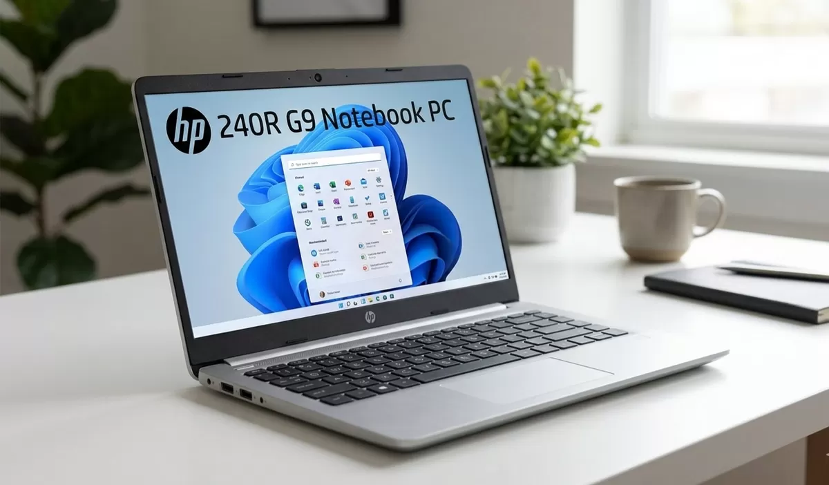 HP 240R G9 Notebook PC, salah satu laptop yang dirakit di Batam.  (Ilustrasi/Signal24.id)
