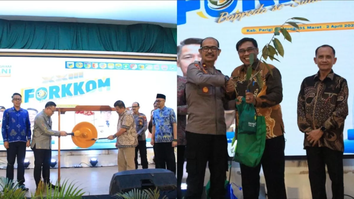 Pemkab Parigi Moutong sukses gelar Forkkom Bappeda XXIII 2026. Fokus sinkronisasi kebijakan antara kabupaten dan provinsi untuk kesejahteraan masyarakat.
