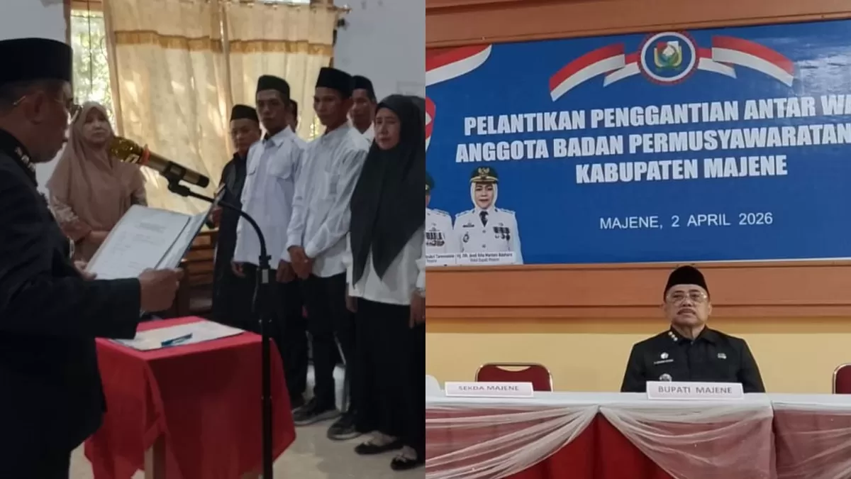 Bupati Majene Andi Achmad Syukri melantik 52 anggota PAW BPD untuk memperkuat fungsi pengawasan dan legislasi demi pembangunan desa yang transparan.