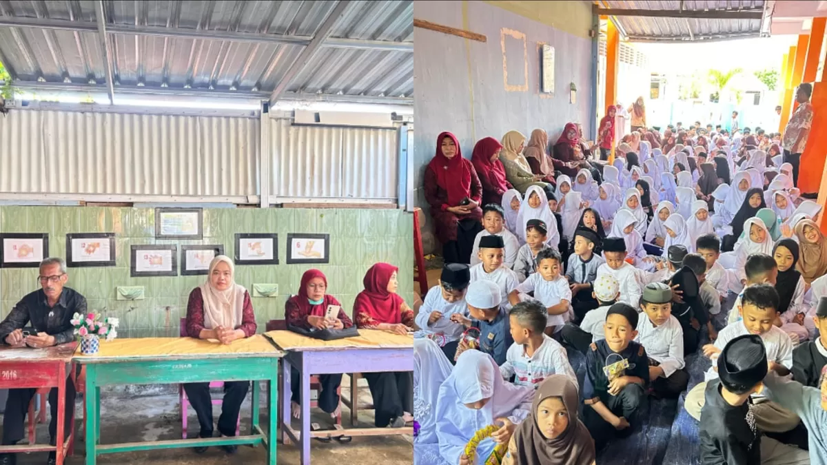 Kepala SD 6 Kampung Baru Nurdina tegaskan halal bihalal bukan seremonial, tapi fondasi kekeluargaan warga sekolah Majene.