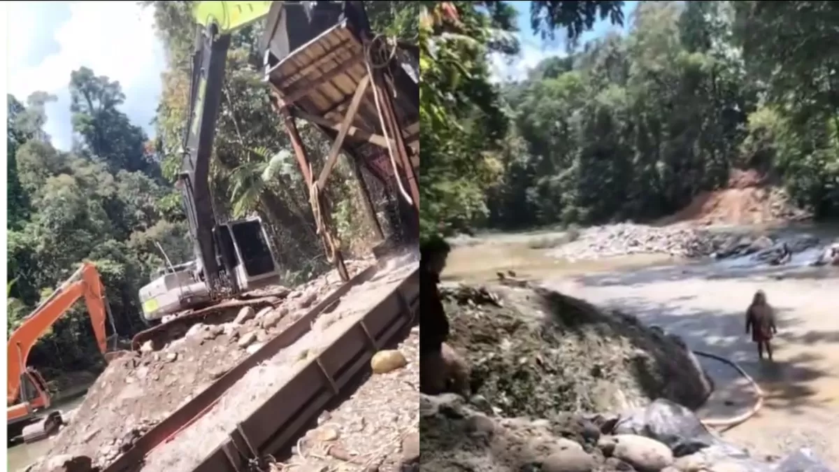 Warga Moutong protes! Sungai tercemar limbah tambang yang menyeret nama anggota DPRD Sulteng Selpina Basrin. Akankah fungsi pengawasan kalah oleh bisnis?