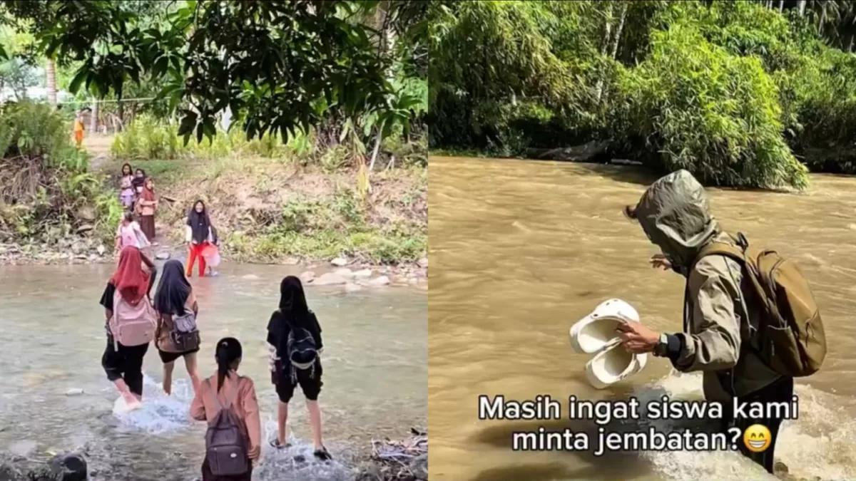 Kabar baik dari Tinombo! Jembatan Desa Bainaa Barat mulai dibangun TNI-warga. Siswa SD tak perlu lagi bertaruh nyawa berenang menyeberangi sungai.