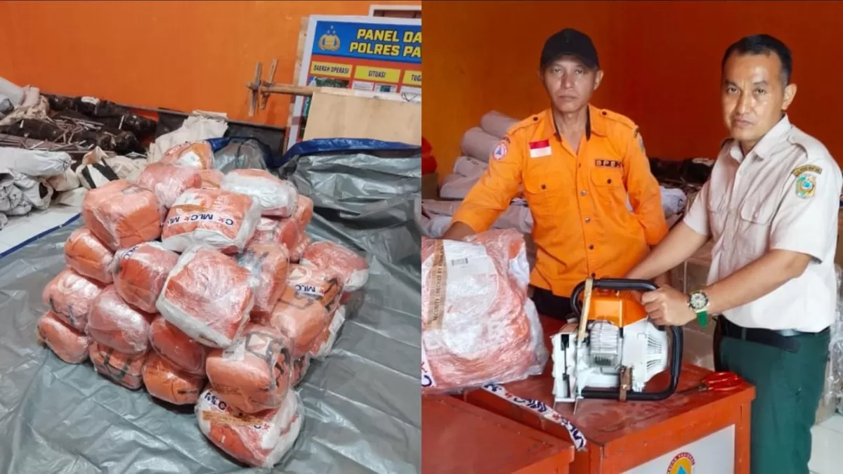 BNPB salurkan bantuan logistik & alat evakuasi senilai Rp184 juta ke BPBD Parigi Moutong guna percepat penanganan darurat di wilayah rawan bencana.