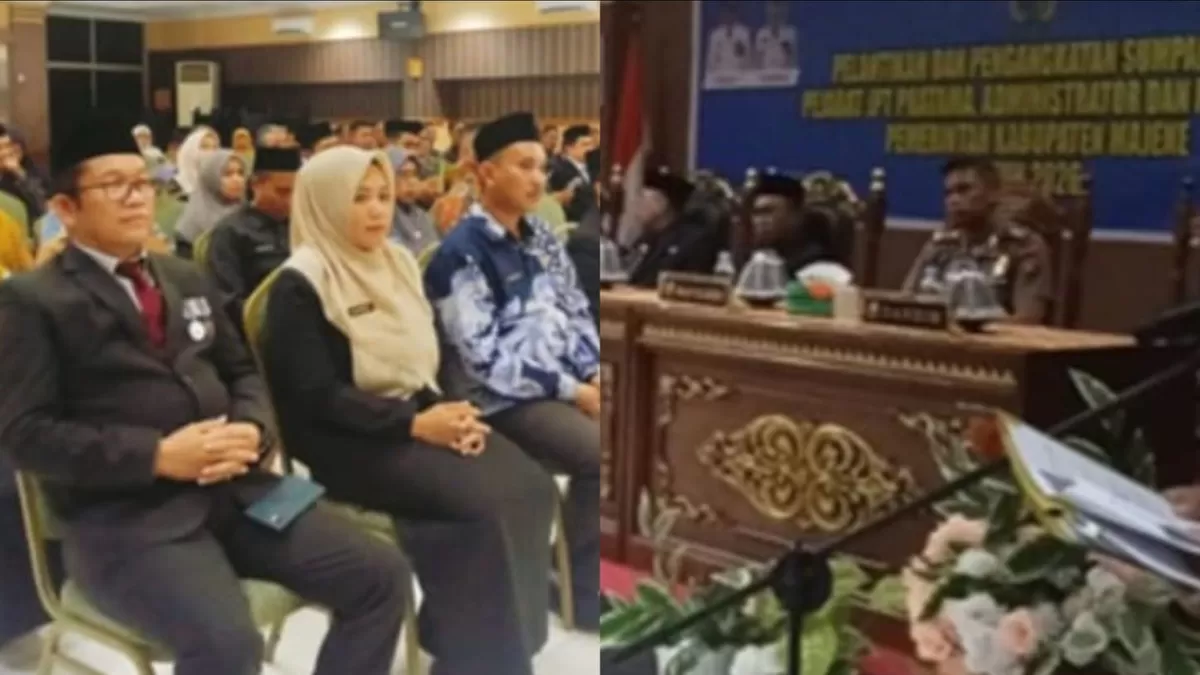 Bupati Majene Andi Achmad Syukri lantik pejabat baru. Tekankan akselerasi kinerja dan inovasi pelayanan publik. Sumpah jabatan bukan sekadar formalitas!