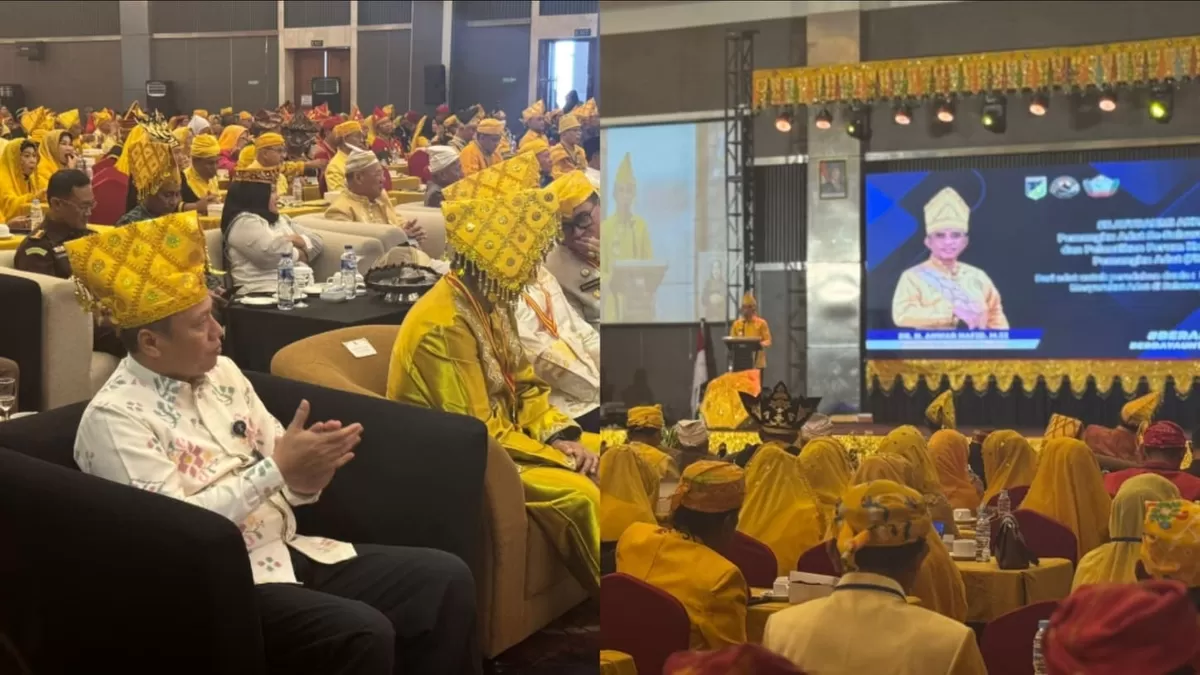 Kakanwil Kemenkum Sulteng ajak pemangku adat jadi juru damai masyarakat dan pelindung kekayaan intelektual budaya lokal dalam Silaturahmi Akbar FKPA.