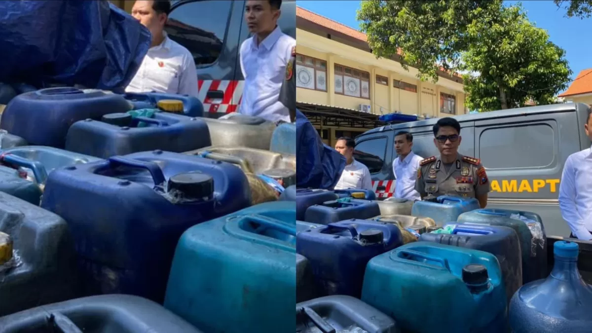 Polresta Banyuwangi bongkar sindikat penyalahgunaan BBM subsidi. Modus pakai 40 barcode MyPertamina hingga tangki modifikasi yang libatkan orang dalam.
