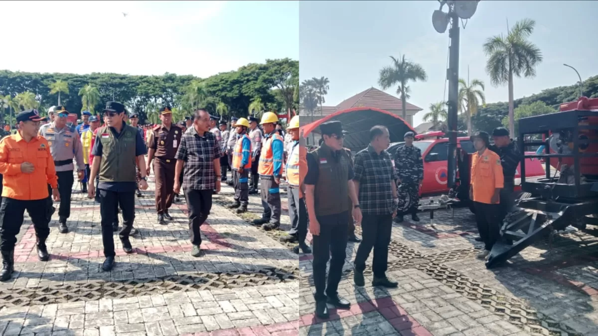 Kabupaten Parigi Moutong masuk peta risiko bencana BNPB dengan sembilan ancaman. Bupati Erwin pimpin Apel Kesiapsiagaan Bencana Nasional 2026.