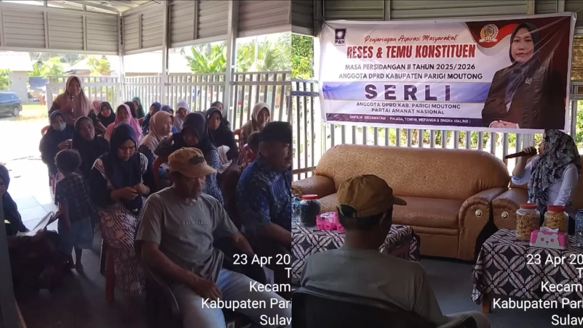 Anggota DPRD Parigi Moutong Serli serap aspirasi unik di Desa Tomini Utara. Warga minta bantuan kompor seribu mata dan alat prasmanan untuk hajatan desa.