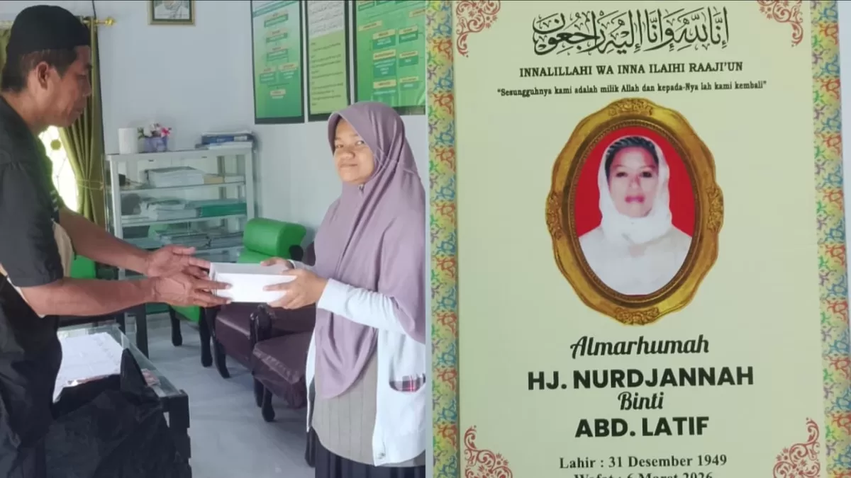 Keluarga almarhumah Hj. Nurjannah Latief gelar doa 40 hari dengan berbagi sedekah ke Panti Asuhan Amanah Aisyiyah Majene. Warisan kebaikan.