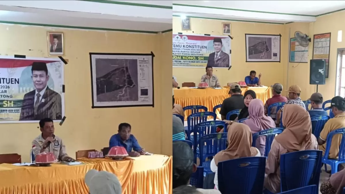 Ketua Fraksi Golkar Parigi Moutong, Mustakim Kono, pastikan tak ada relokasi warga Siniu akibat smelter. Ia siap perjuangkan aspirasi desa.