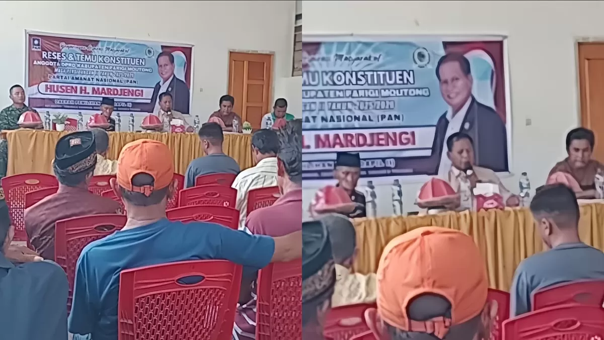 ​Husen Mardjengi serap aspirasi warga Sigenti Barat. Fokus pada perbaikan jalan sekolah, bantuan bibit durian, hingga urgensi ambulans desa.