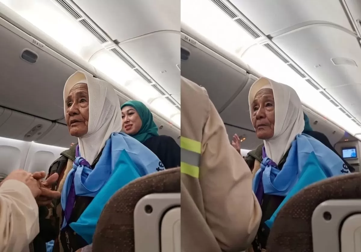 Seorang jamaah haji lansia asal Mamuju mendadak minta turun dari pesawat. Ia teringat ayam di rumah belum makan. Simak kisah harunya di sini.