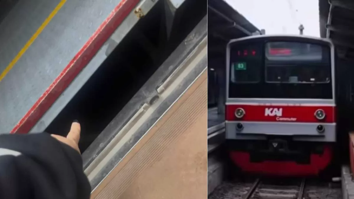 Aksi nekat pria bersembunyi di bawah peron Stasiun Kebayoran viral. Pelaku diduga merekam penumpang wanita. KAI Commuter janji usut tuntas.