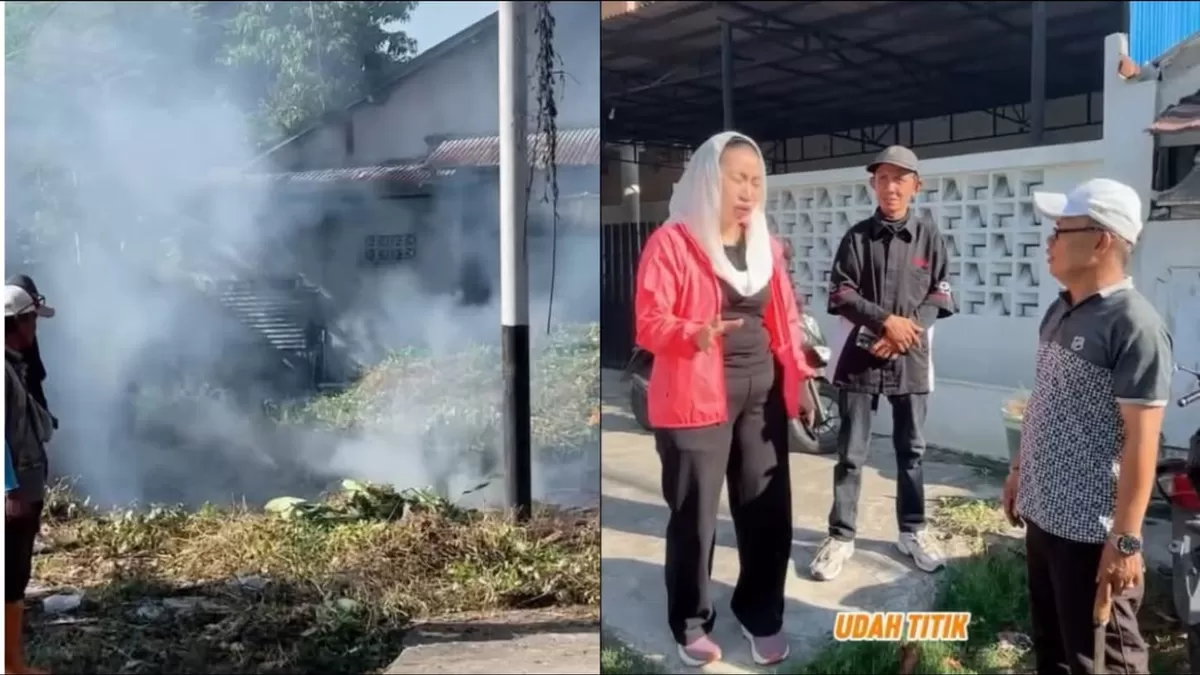 Wakil Wali Kota Palu Imelda Liliana tegur warga yang bakar sampah di Kamonji. Ia ingatkan risiko kebakaran dan polusi udara bagi warga.