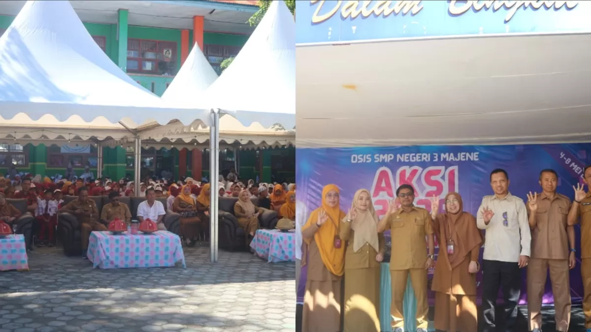 Ajang Kreativitas Siswa (AKSI) 2026 SMPN 3 Majene resmi digelar. Wadah tahunan bagi pelajar Majene untuk asah bakat seni hingga akademik.