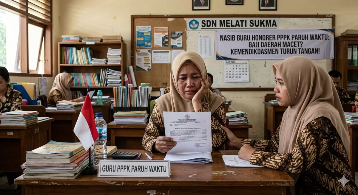 Banyak daerah tak sanggup bayar gaji guru PPPK paruh waktu. Pusat beri relaksasi dana BOSP sementara nasib mereka di 2027 masih gelap.