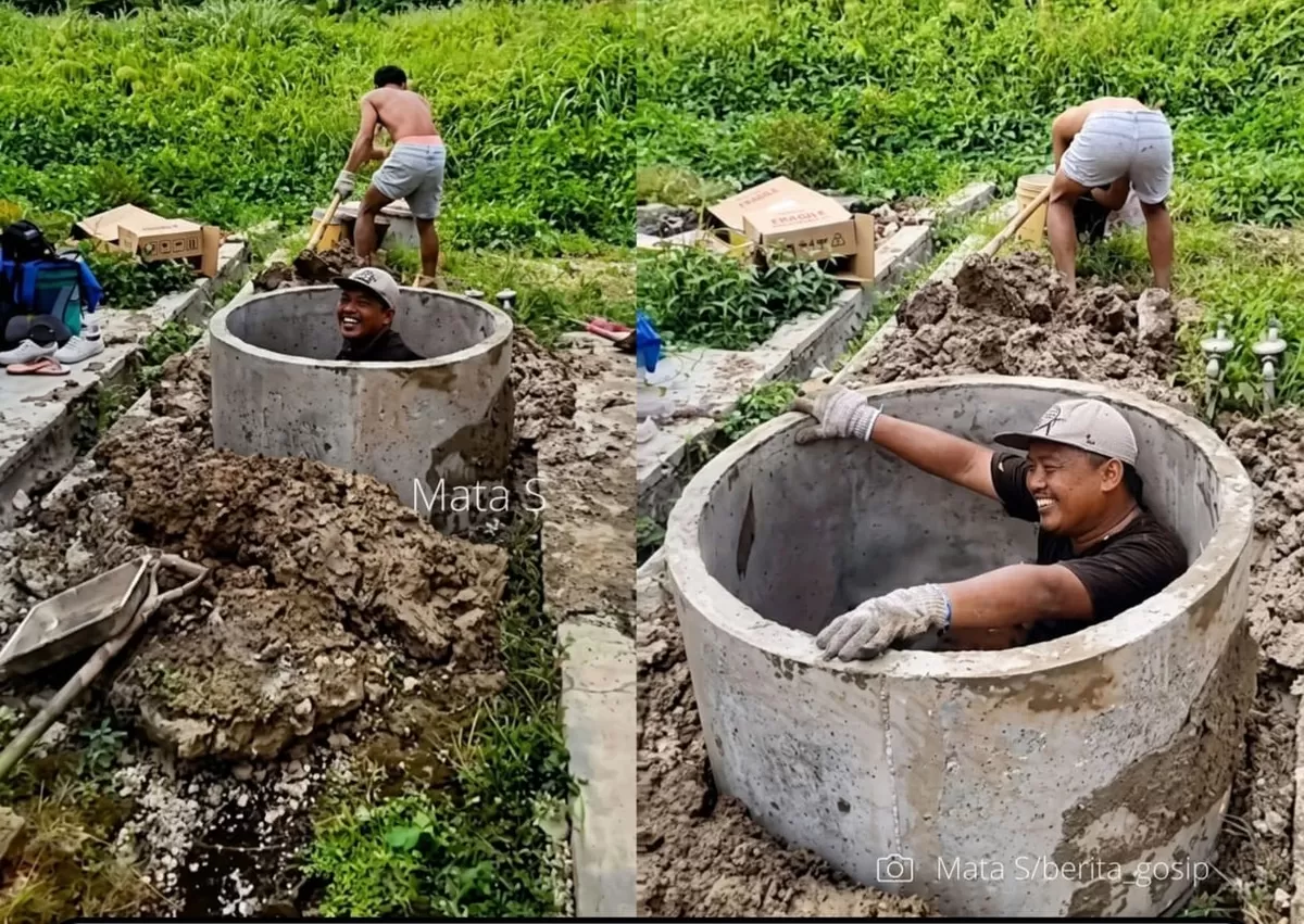 Video viral TKI di Malaysia mengundang tawa netizen. Mereka tertawakan nasib kerja gali septic tank meski berangkat naik Garuda.