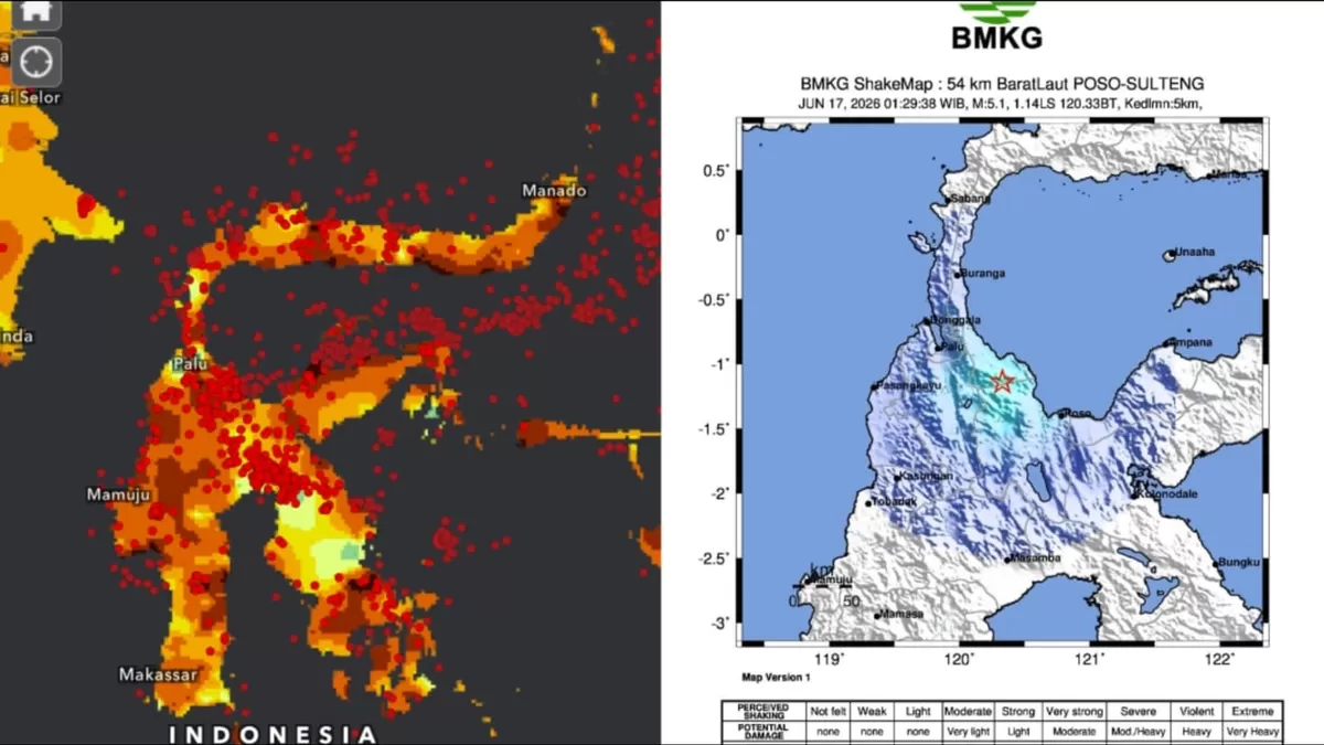Warga Palu diteror 354 gempa susulan dalam waktu kurang dari 24 jam. BMKG imbau warga tetap waspada meski tidak ada potensi tsunami.