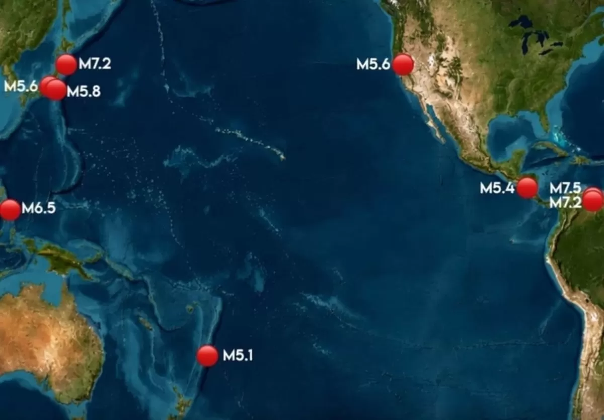 Gempa doublet M7.2 & M7.5 di Venezuela tidak memicu gempa di Indonesia. BMKG & USGS sebut transfer tegangan Coulomb bersifat lokal.