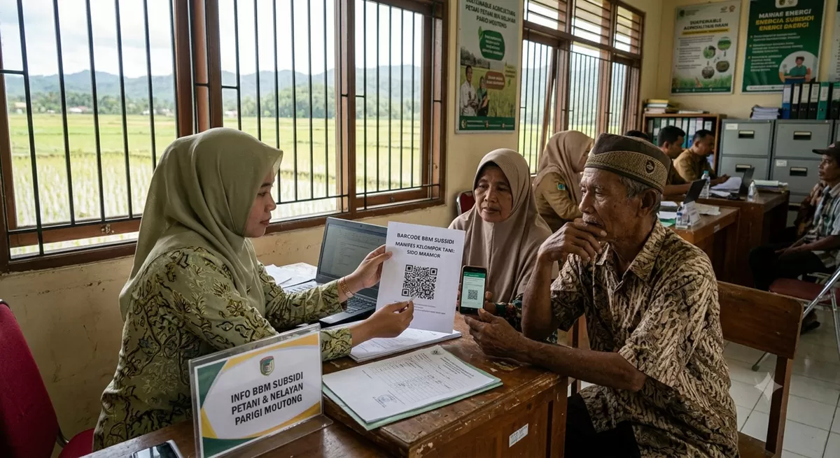 Simak panduan aman menjaga barcode solar subsidi bagi kelompok tani di Parigi Moutong agar tidak disalahgunakan oleh mafia BBM ilegal.