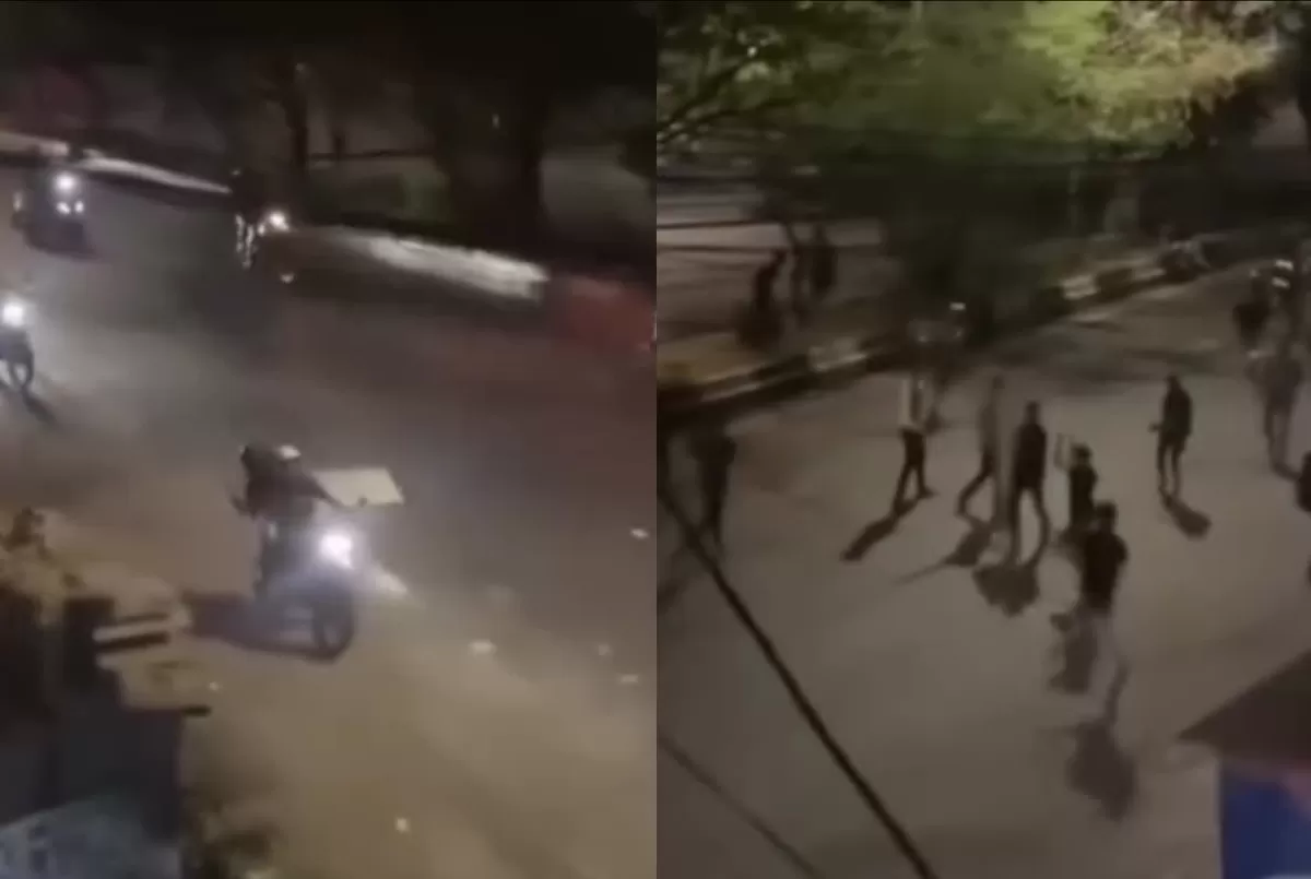 Bentrokan kelompok bermotor dan warga pecah di Jalan Veteran Selatan Makassar. Satu motor hangus dibakar akibat provokasi knalpot bising.