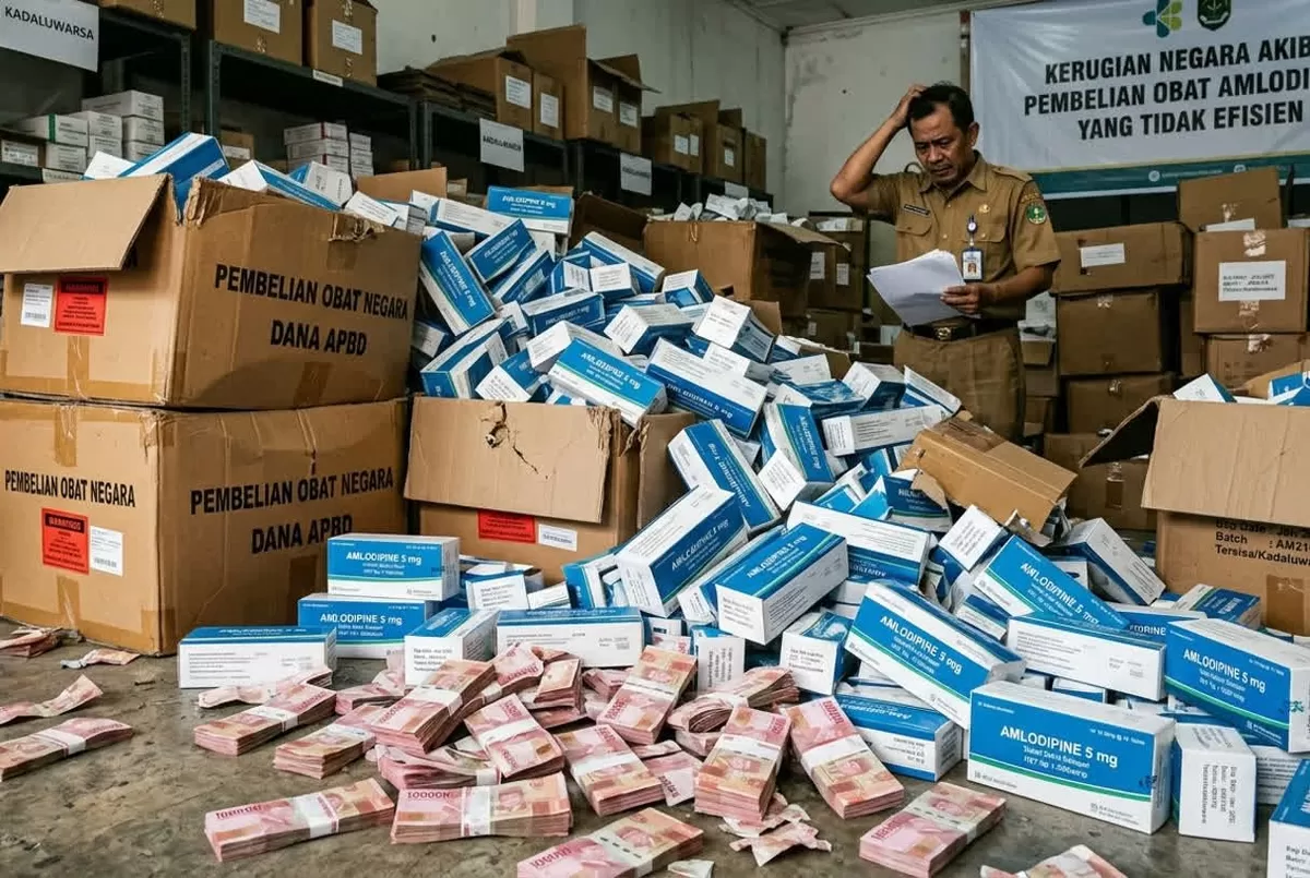 BPK ungkap Dinkes Parigi Moutong beli obat di atas harga resmi Kemenkes, boroskan uang daerah Rp153,26 juta.