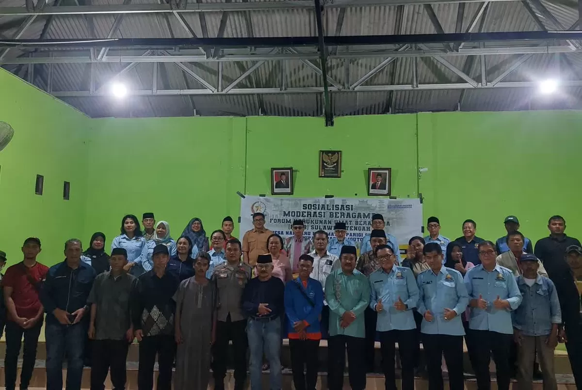 FKUB Sulteng beberkan 4 prinsip moderasi beragama di Parigi Moutong untuk cegah konflik dan perkokoh toleransi di Desa Nambaru.