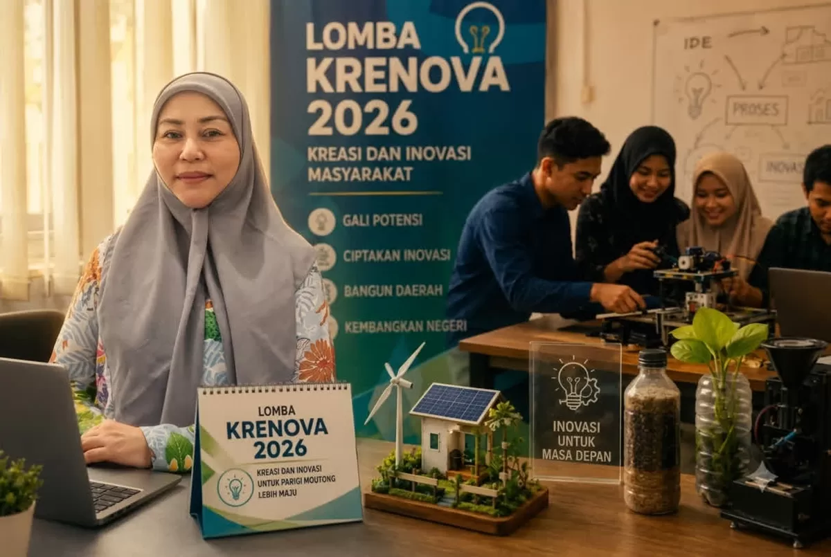 Bappelitbangda Parigi Moutong pangkas kategori pelajar pada Krenova 2026 akibat efisiensi anggaran. Pendaftaran dibuka Agustus 2026.