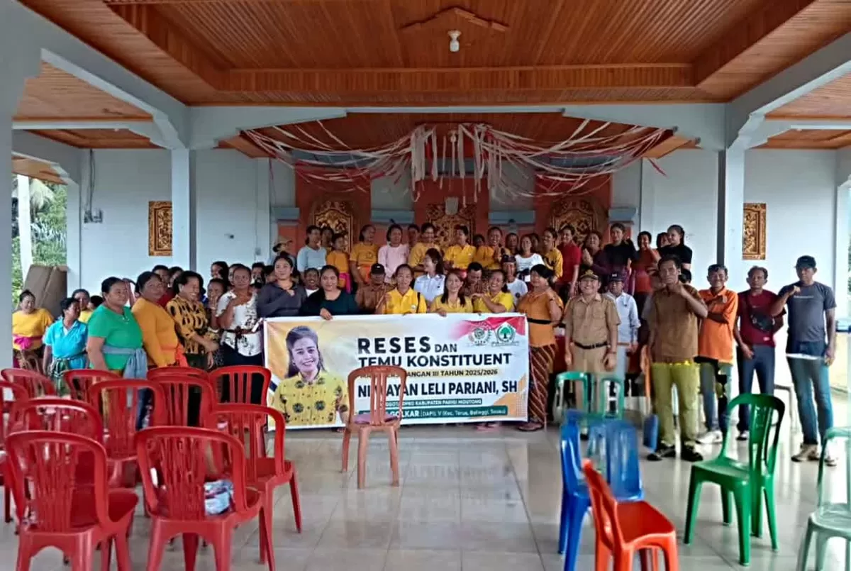 Anggota DPRD Ni Wayan Leli Pariani mengawal usulan Jalan Usaha Tani dalam APBD Kabupaten Parigi Moutong pada Senin, 3 Agustus 2026.