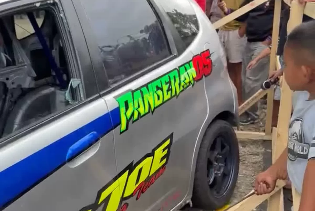 Polisi menyelidiki kecelakaan drag race Kotamobagu yang menewaskan enam penonton pada sirkuit Upai.