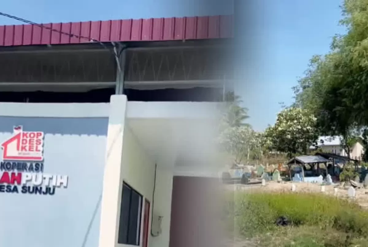 Masyarakat Desa Sunju Sigi mengklarifikasi polemik lokasi Koperasi Desa Merah Putih yang berdiri di atas lahan hibah dekat pemakaman.