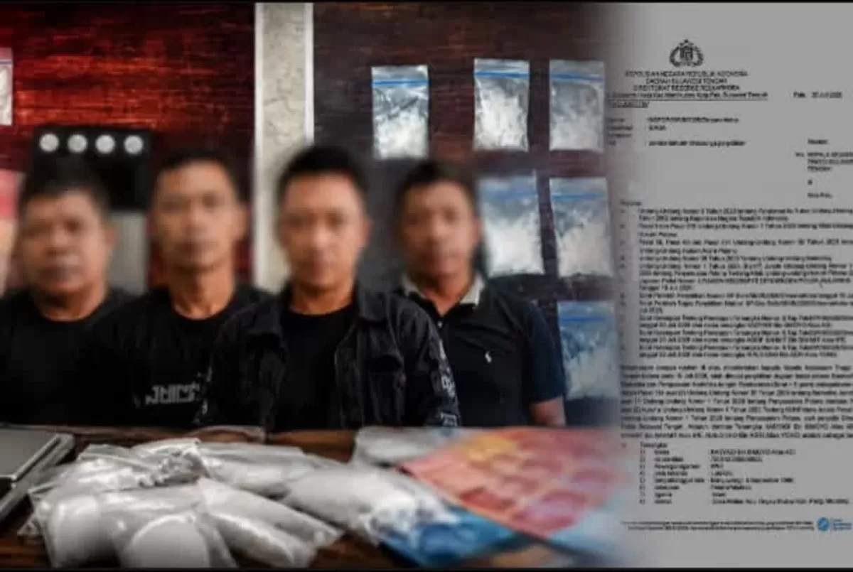 Nama Robi tak tercantum dalam SPDP kasus sabu Parigi Moutong meski sempat diamankan bersama barang bukti. Menyisakan tanda tanya