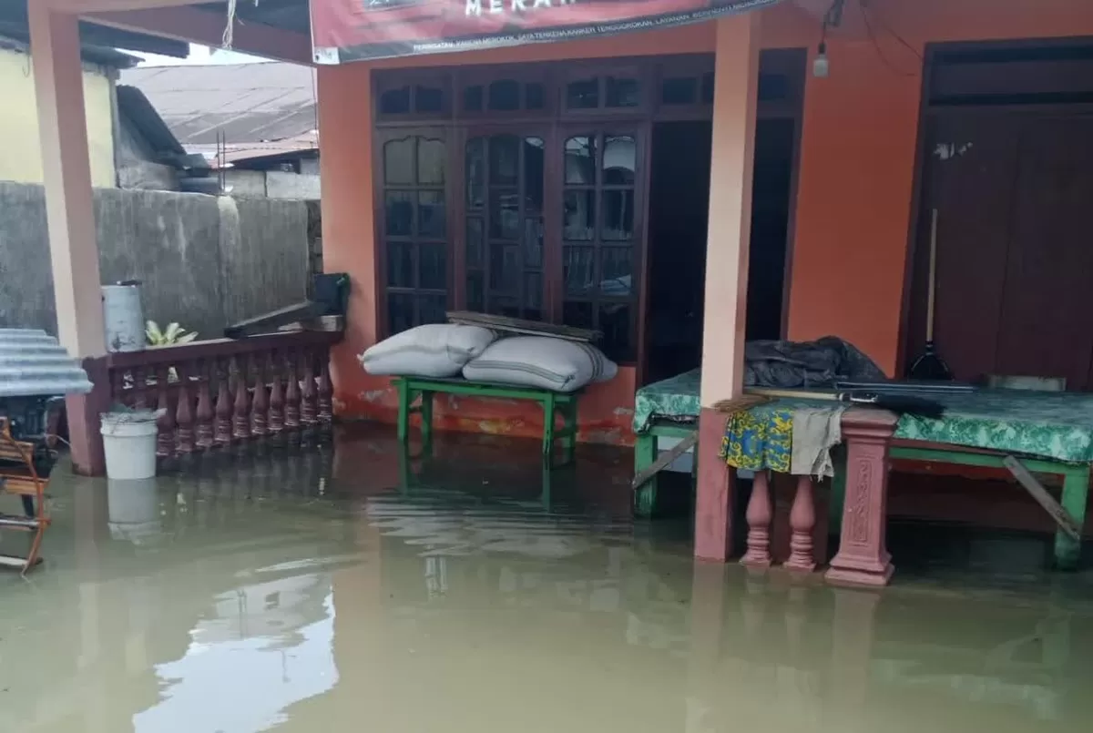 BPBD Kabupaten Parigi Moutong mendesak normalisasi sungai usai banjir merendam tiga desa di Kecamatan Kasimbar pada Senin, 24 Agustus 2026.