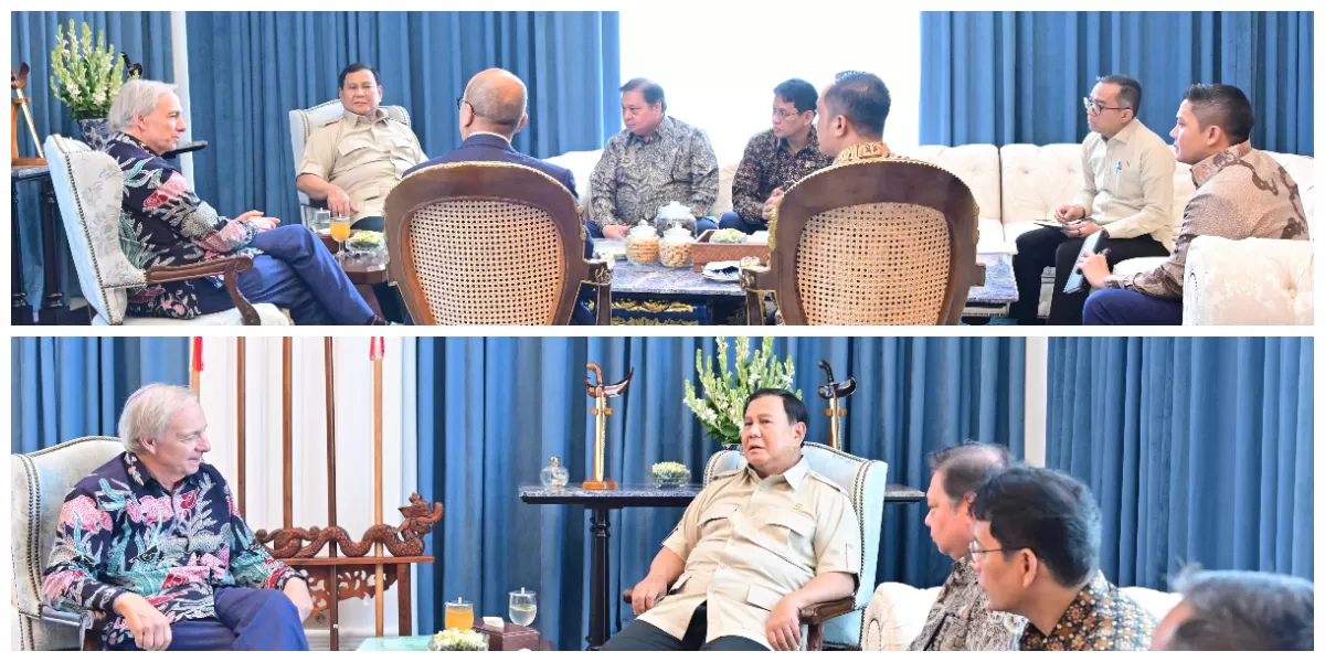 Prabowo Bertemu Ray Dalio, Bahas Proyek Energi hingga Inisiatif Percepatan Pertumbuhan Ekonomi