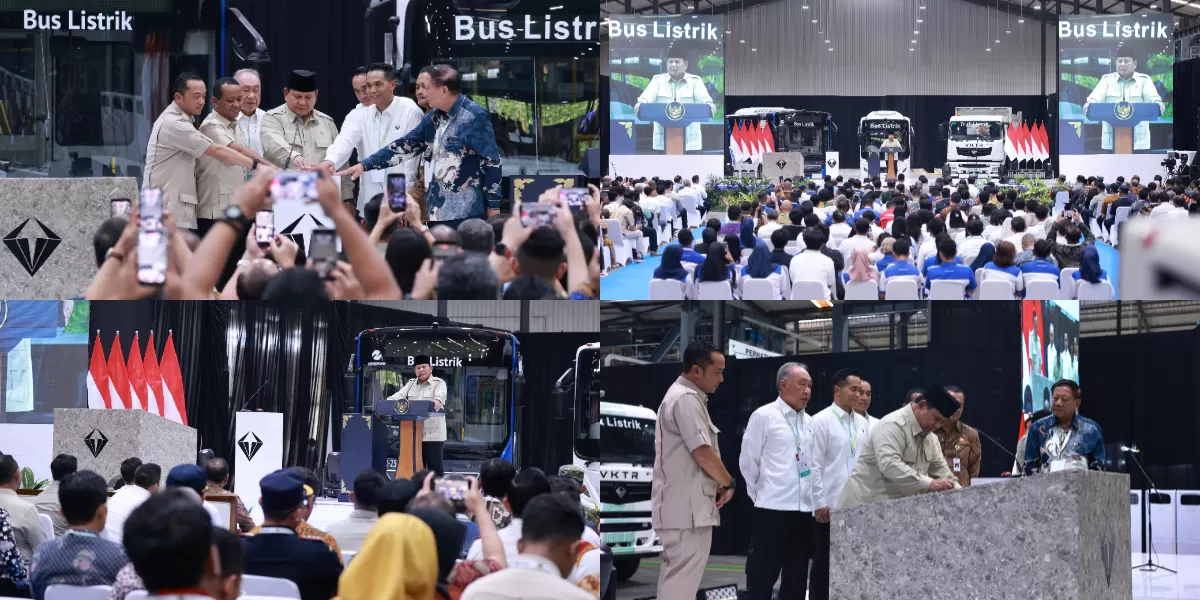 Diresmikan Prabowo, Pekerja Asli Magelang Harap Pabrik Kendaraan Listrik Bangkitkan Ekonomi Lokal (Dok. Bakom RI)
