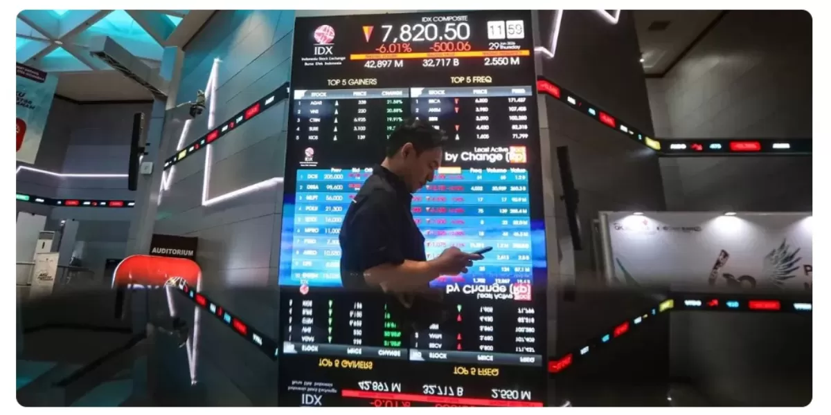 Pergerakan indeks saham Indonesia yang dapat dipengaruhi oleh keputusan FTSE Russell (JawaPos)