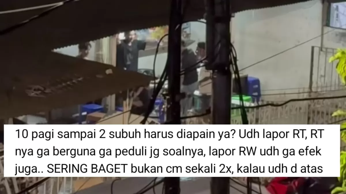 Viral curhatan warga Jakbar yang tetangganya selalu bernyanyi hingga dini hari.  (Threads/audreyaprilia)