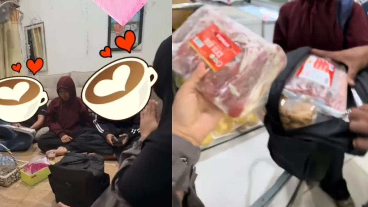 Viral pemilik toko frozen food tangkap pelanggan yang mengutil di tempat usahanya.  (TikTok/aishfrozenfood)